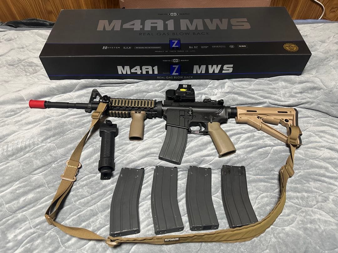 東京マルイ　M4A1 MWS マガジン5本付き　セット