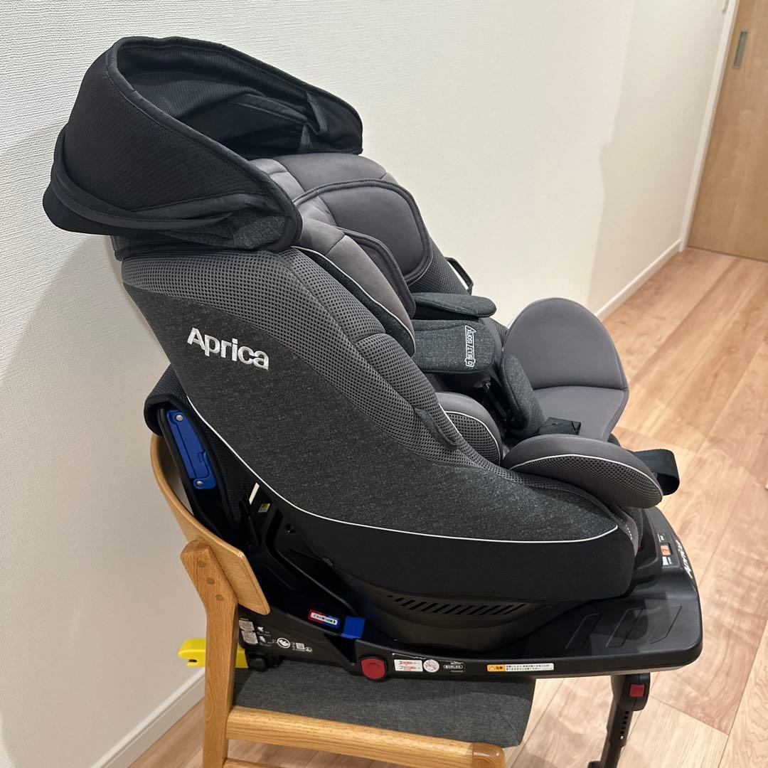 美品　Aprica クルリラ　プレミアム　アカホン限定モデル　プレミアムグレー