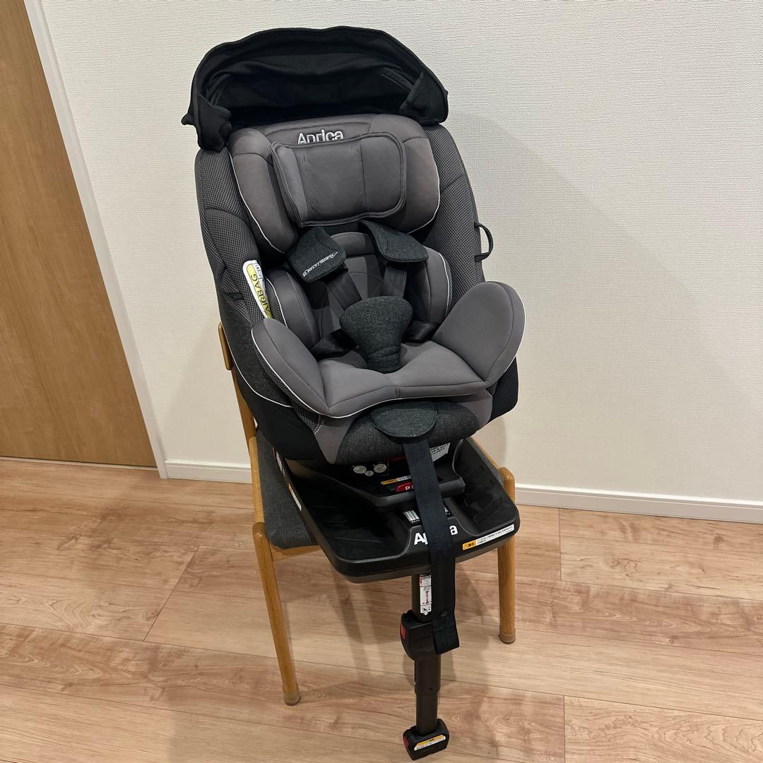 美品　Aprica クルリラ　プレミアム　アカホン限定モデル　プレミアムグレー