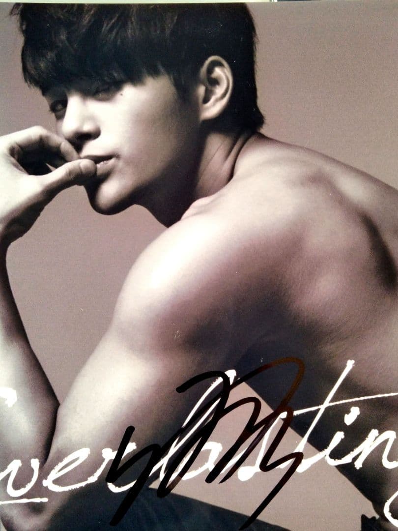 ソ・イングク直筆サイン入り2Lサイズ写真…王の顔…Seo in-guk…8