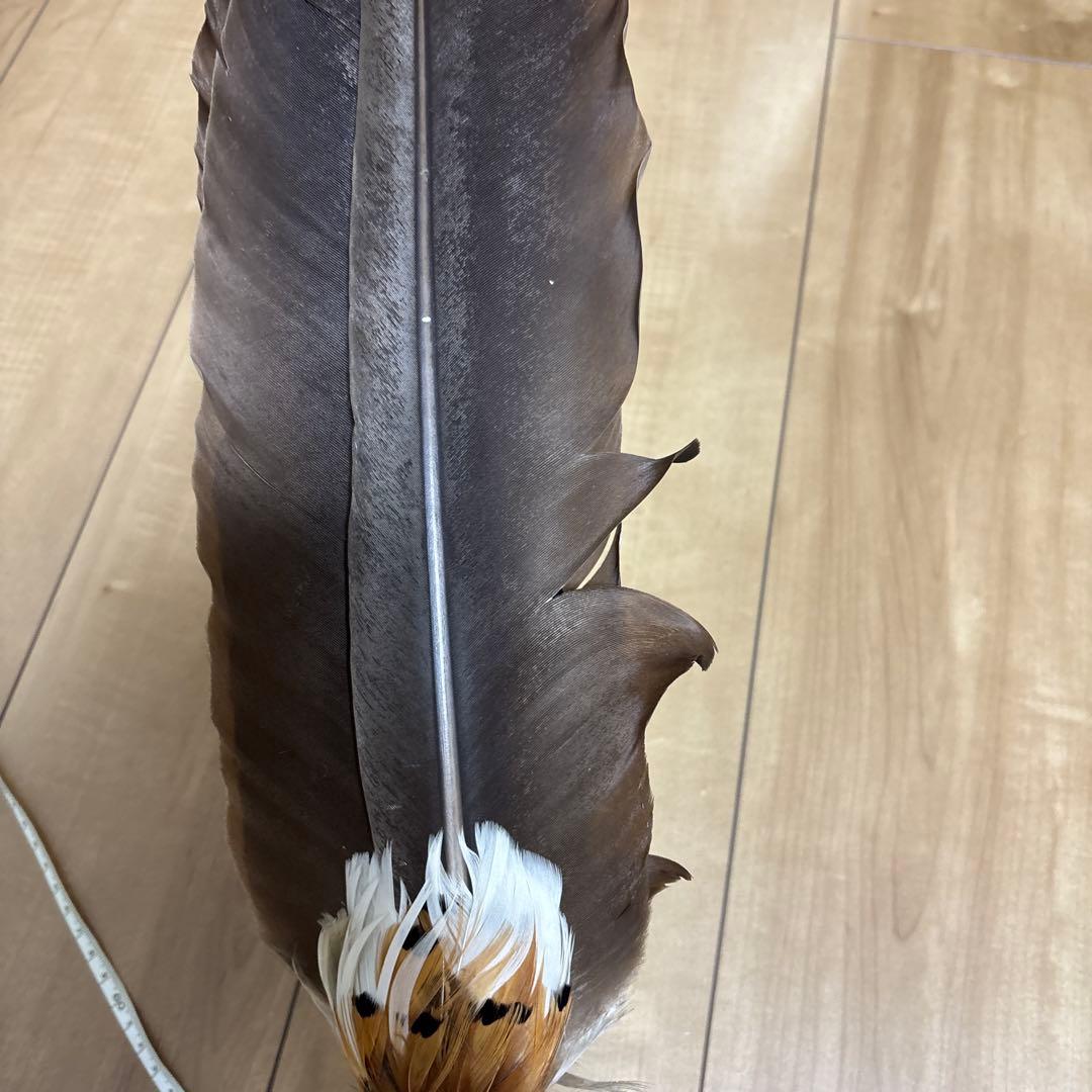 羽根御羽箒座箒（大) 茶道具茶道室58cm