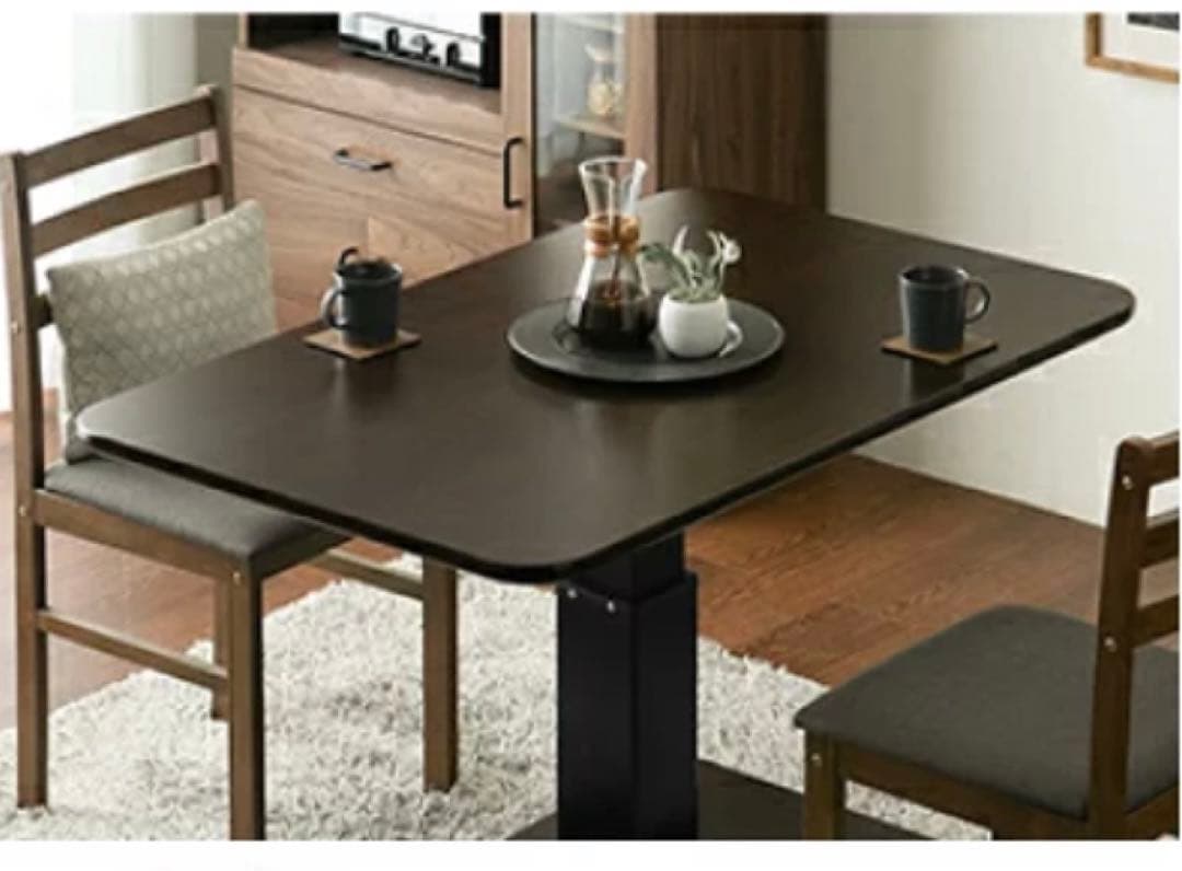 昇降式テーブル　ダイニングテーブル