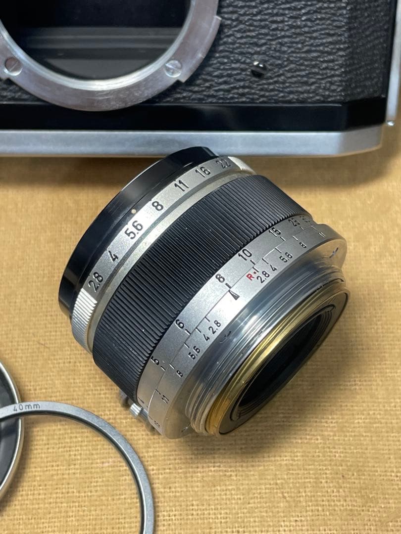 Canon7 フィルムカメラ+LENS 35mm F2.8 レンジファインダー