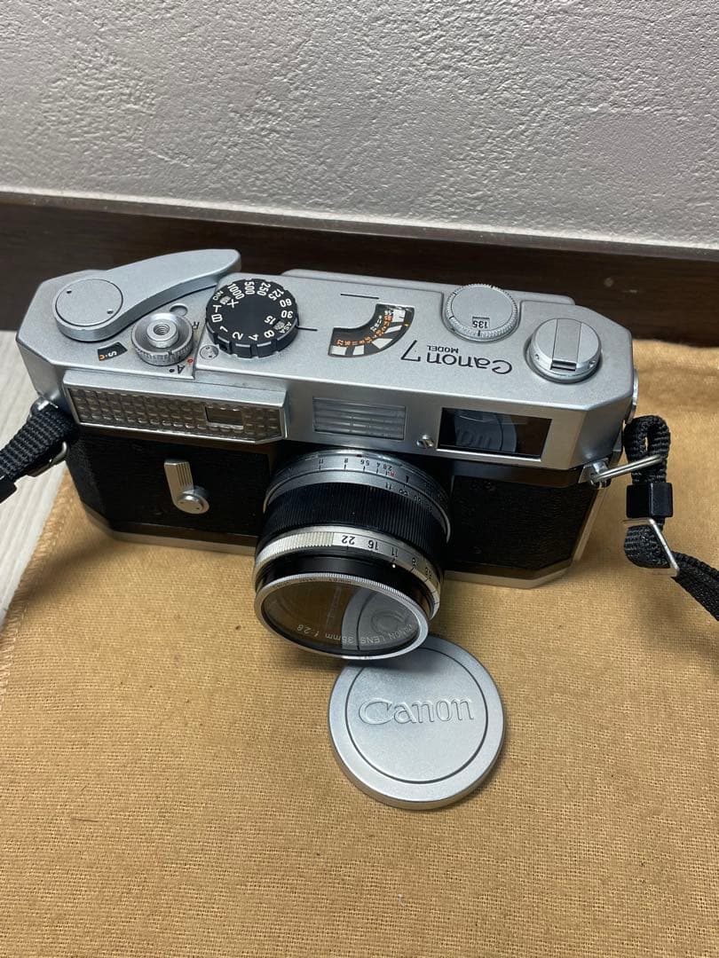 Canon7 フィルムカメラ+LENS 35mm F2.8 レンジファインダー