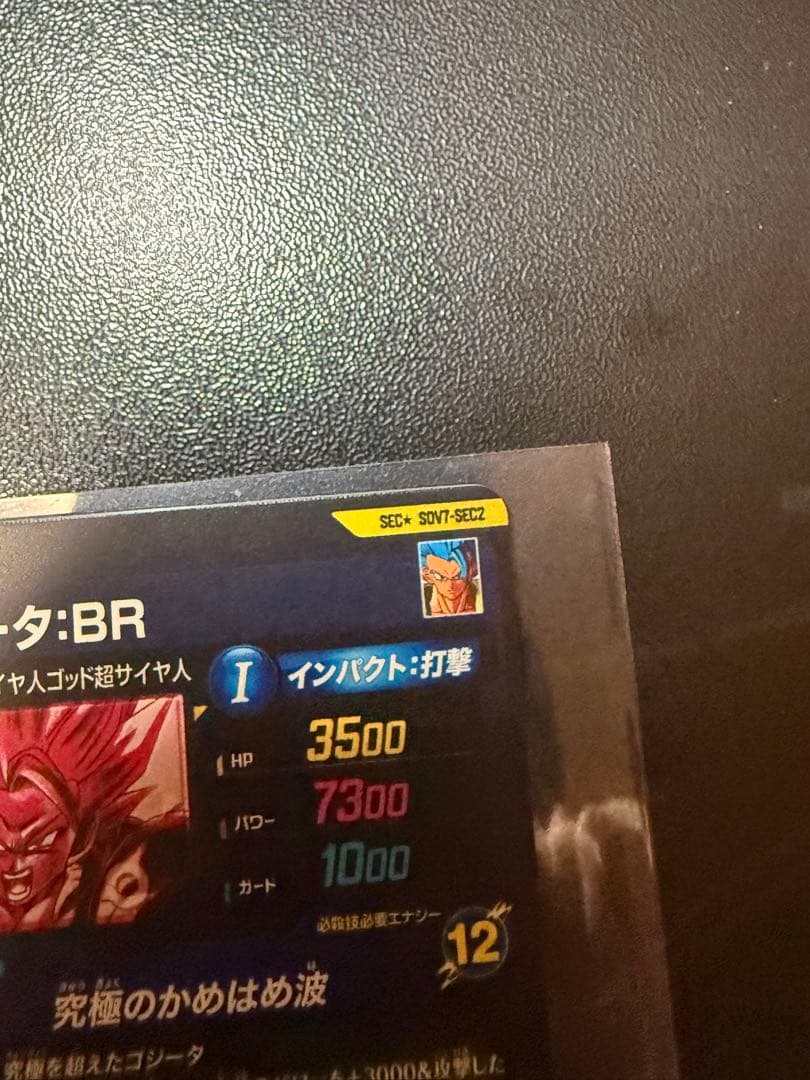 SDV7-SEC2 パラレル ゴジータ:BR 買ってください泣