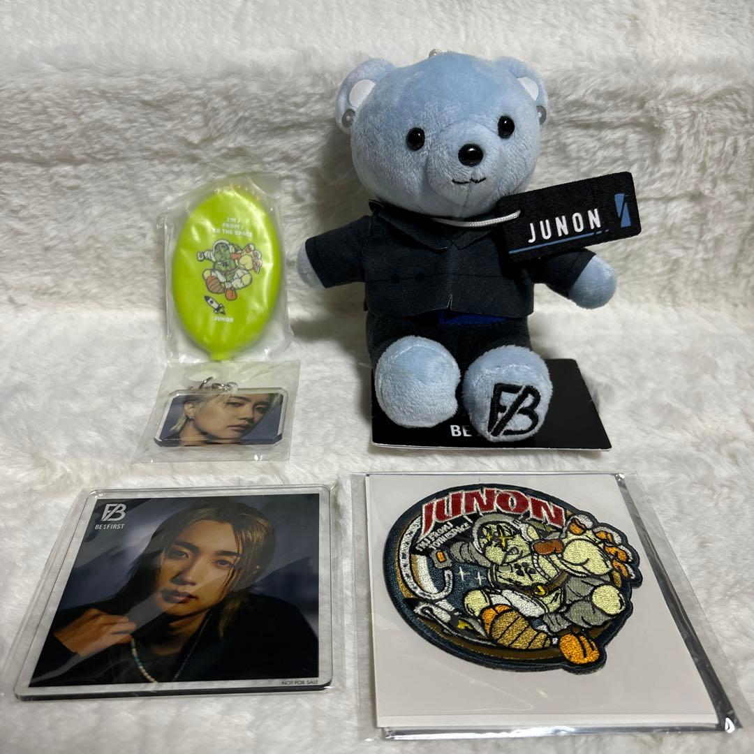 BE:FIRST JUNON ジュノン くま ワッペンステッカー ケース