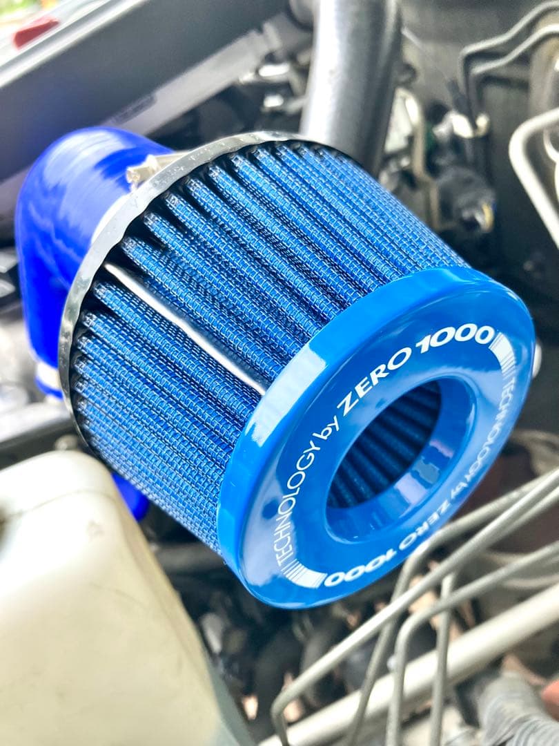 ジムニーJB23W ハイレスポンスパワークリーナー シリコン製メクラキャップ