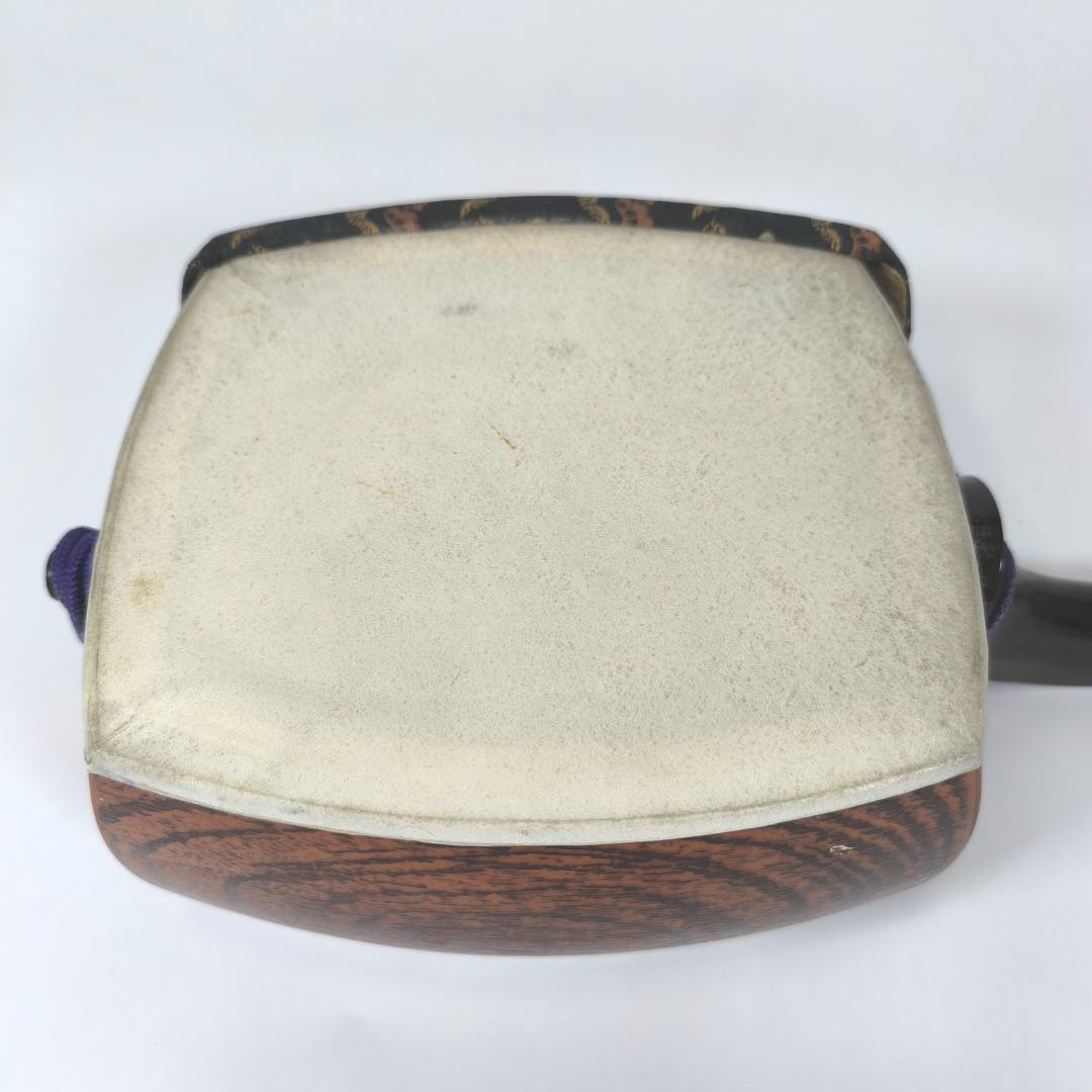 三味線　SHAMISEN　中棹　本体　音出し確認　新品糸3本付き　和楽器　三線
