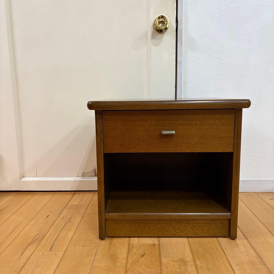 ☆ビンテージ☆ フランスベッド　ナイトテーブル　北欧　アンティーク