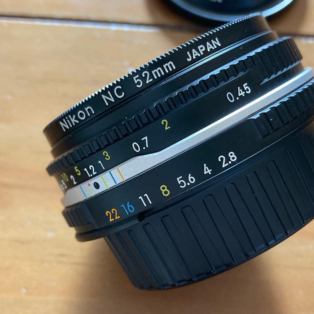NIKON NIKKOR 45mm F2.8 P パンケーキ レンズ