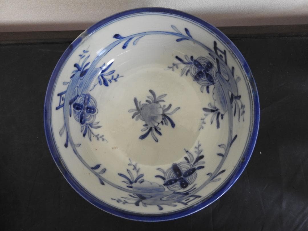 伊万里三ッ鉢　（貝草模様）　保存箱　MA725