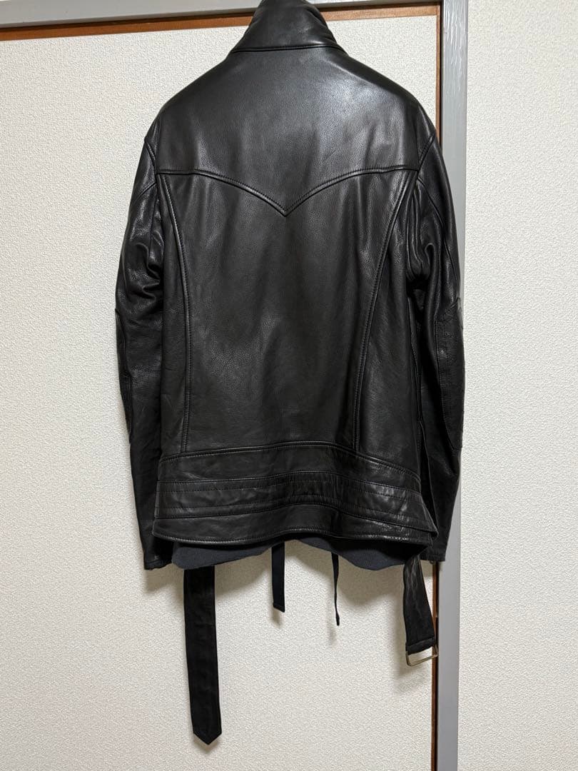 MIHARA YASUHIROレザー　ライダース ミハラヤスヒロ　サイズ48