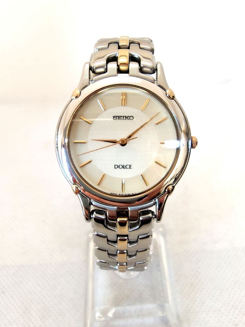 【年差10秒、正常稼働】SEIKO セイコー　ドルチェ　8J41-6080