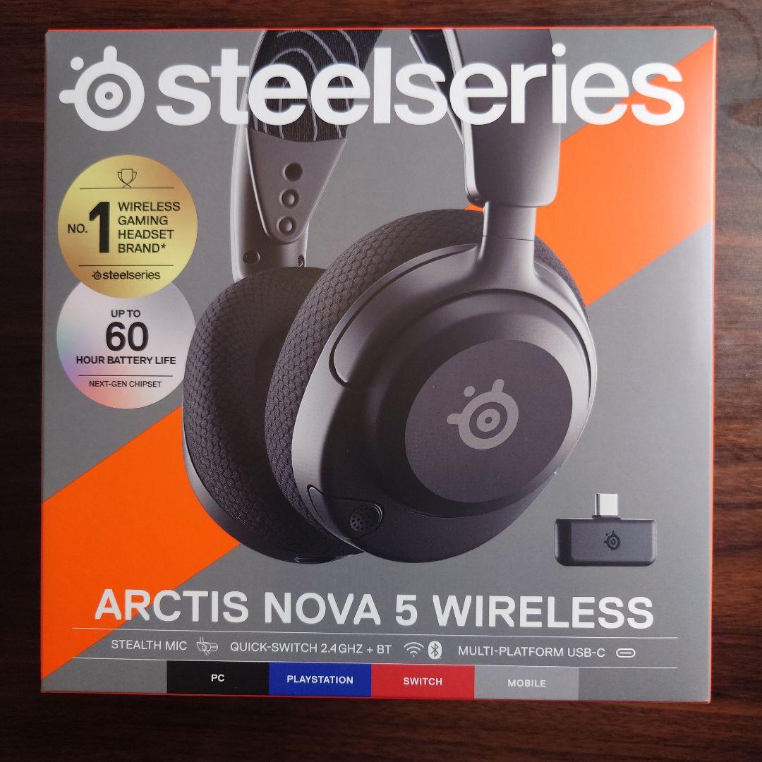 ヘッドホン SteelSeries Arctis Nova 5 Wireless