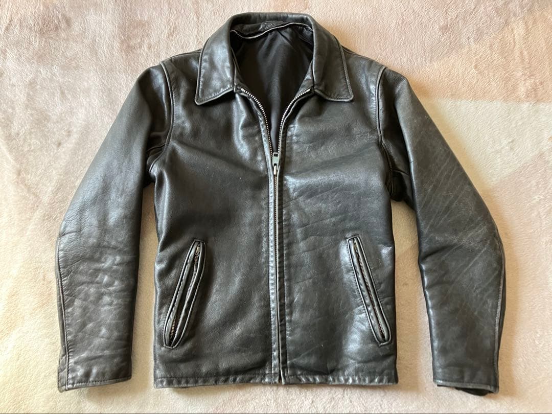 ショット　SCHOTT 廃盤　シングルライダース 152 襟付き