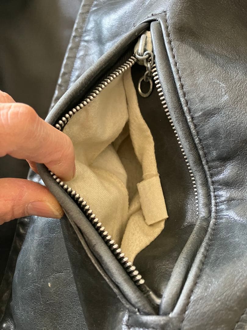 ショット　SCHOTT 廃盤　シングルライダース 152 襟付き