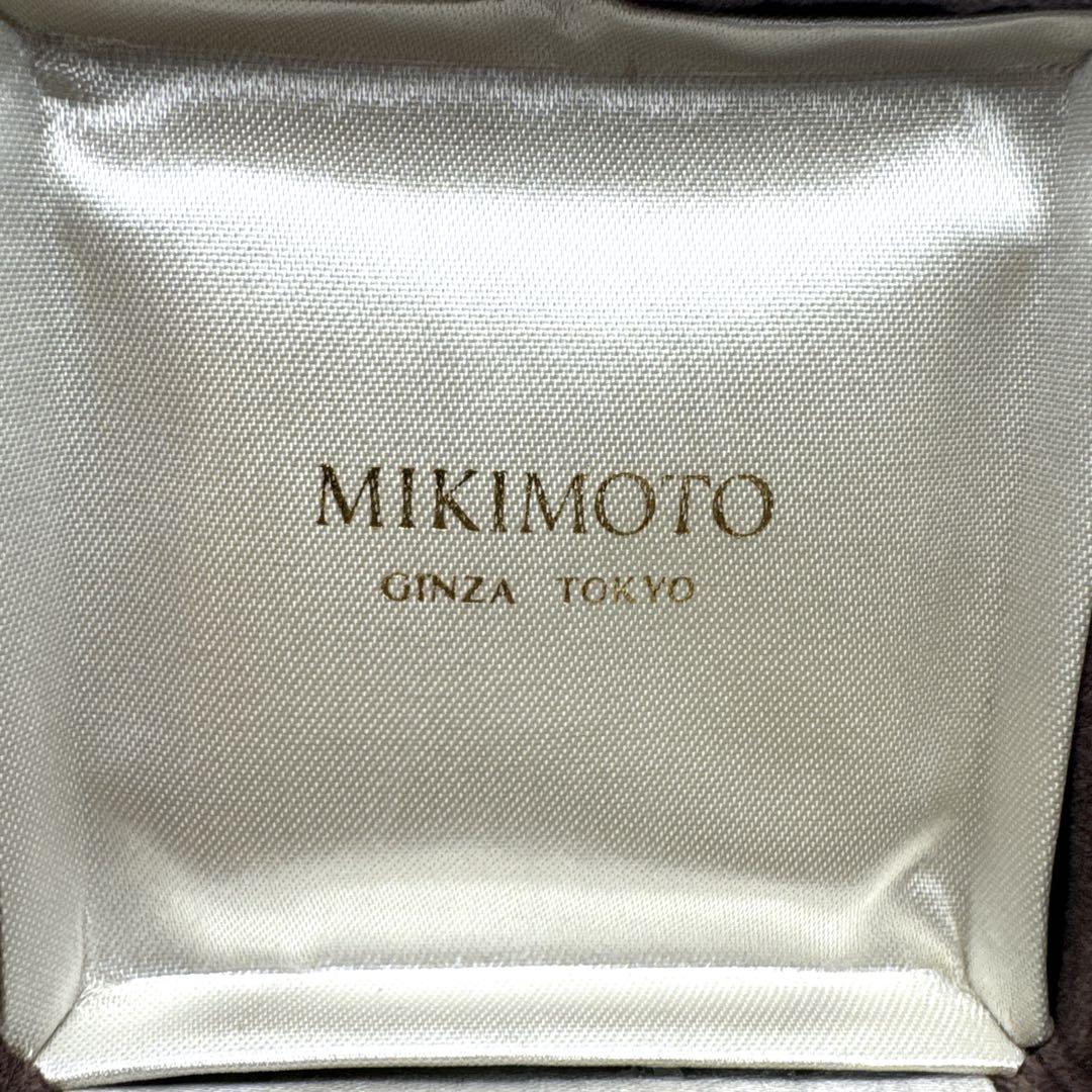 【極美品】MIKIMOTO ミキモト リボン K18×SV ブローチ