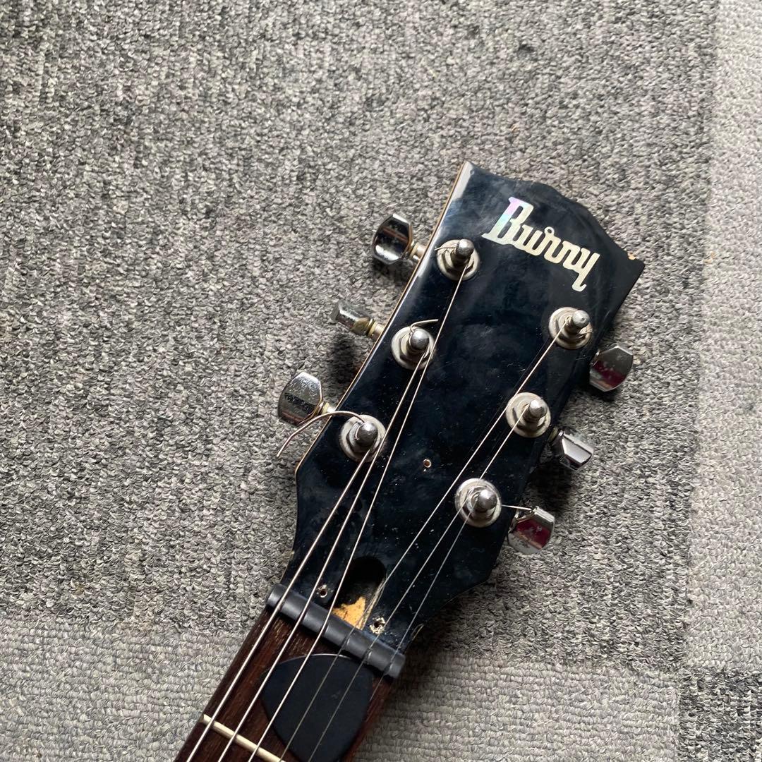 バーニー FERNANDESファイヤーパターンレスポール ヘルキャットロカビリー