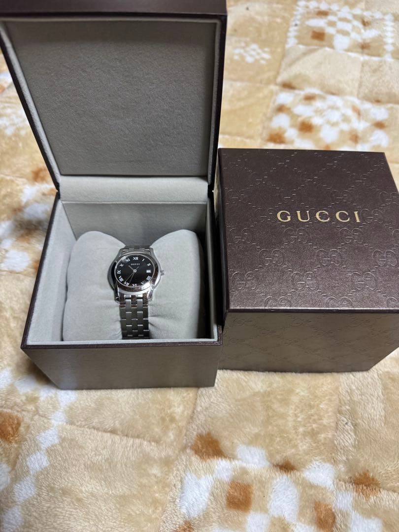 【ジャンク品】GUCCI 腕時計　5500M