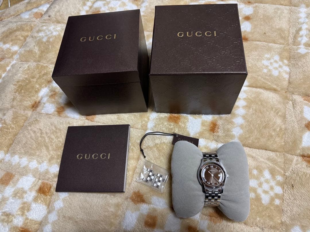 【ジャンク品】GUCCI 腕時計　5500M