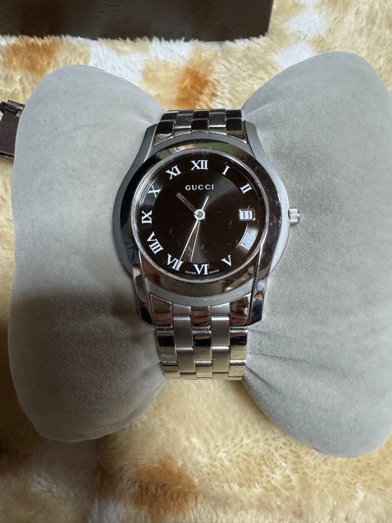 【ジャンク品】GUCCI 腕時計　5500M