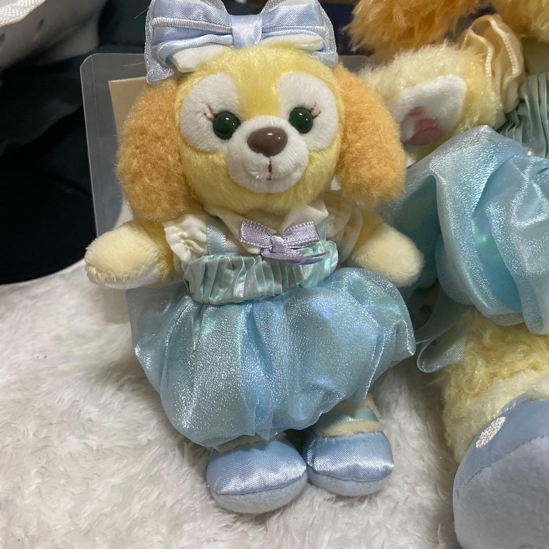 お顔厳選　上海ディズニー　サマー　クッキーアン　ぬいぐるみSSとマスコット