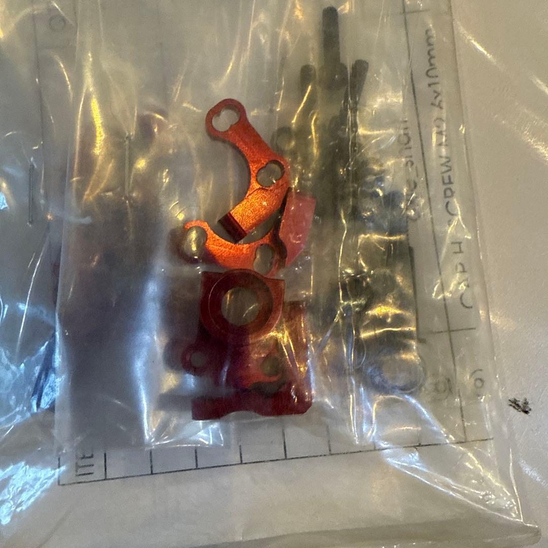 ラップアップ　フロントナックル　レッド新品VX 　シャフトセット