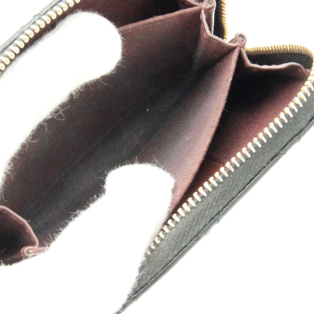 CHANEL シャネル ケース マトラッセ ブラック キャビアスキン