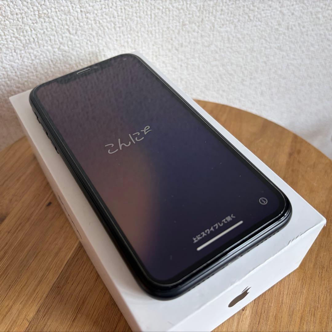 美品◯iPhoneXR 本体 ブラック 128GB