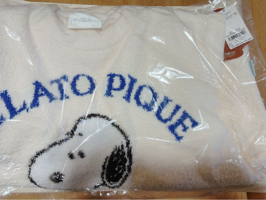 ジェラートピケ　スヌーピー ルームウェア　プルオーバー&ショートパンツ