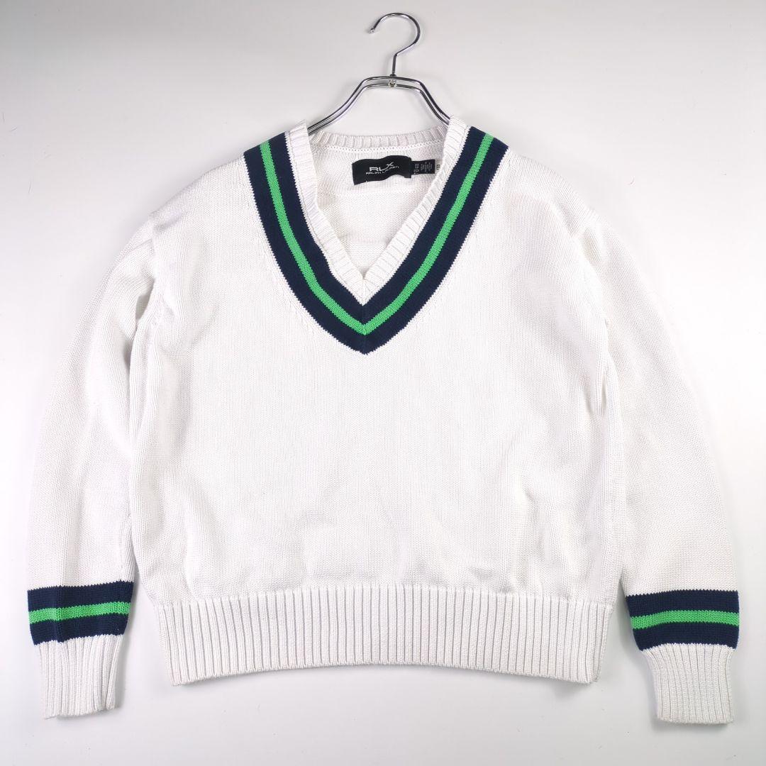 RLX ラルフローレン コットン クリケット セーター チルデンニット 24年