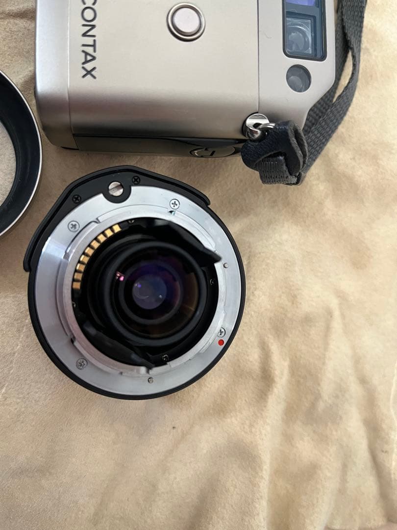 CONTAX G1 レCarl Zeiss 28mm、f2.8付き