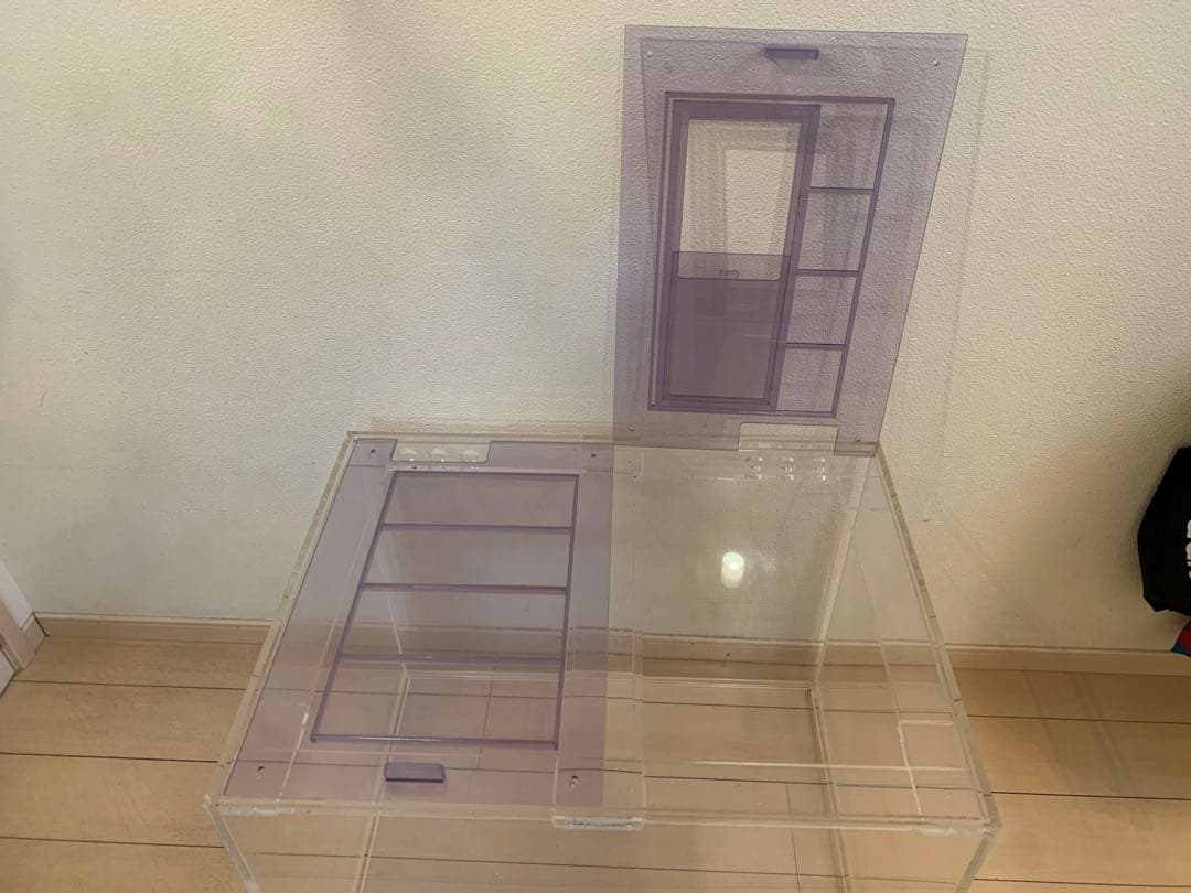 アクリル水槽 中型 蓋付き 高透明