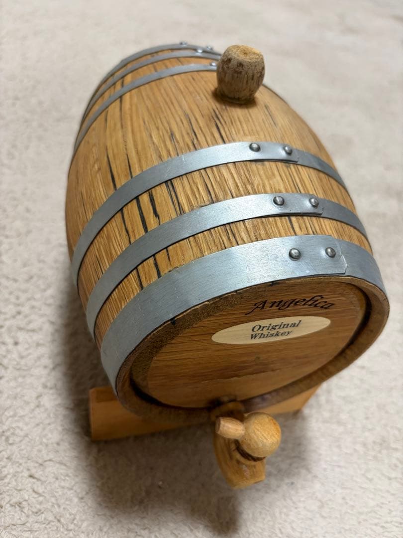 天使のミニ樽 2リットル（シルバー6本タガ）