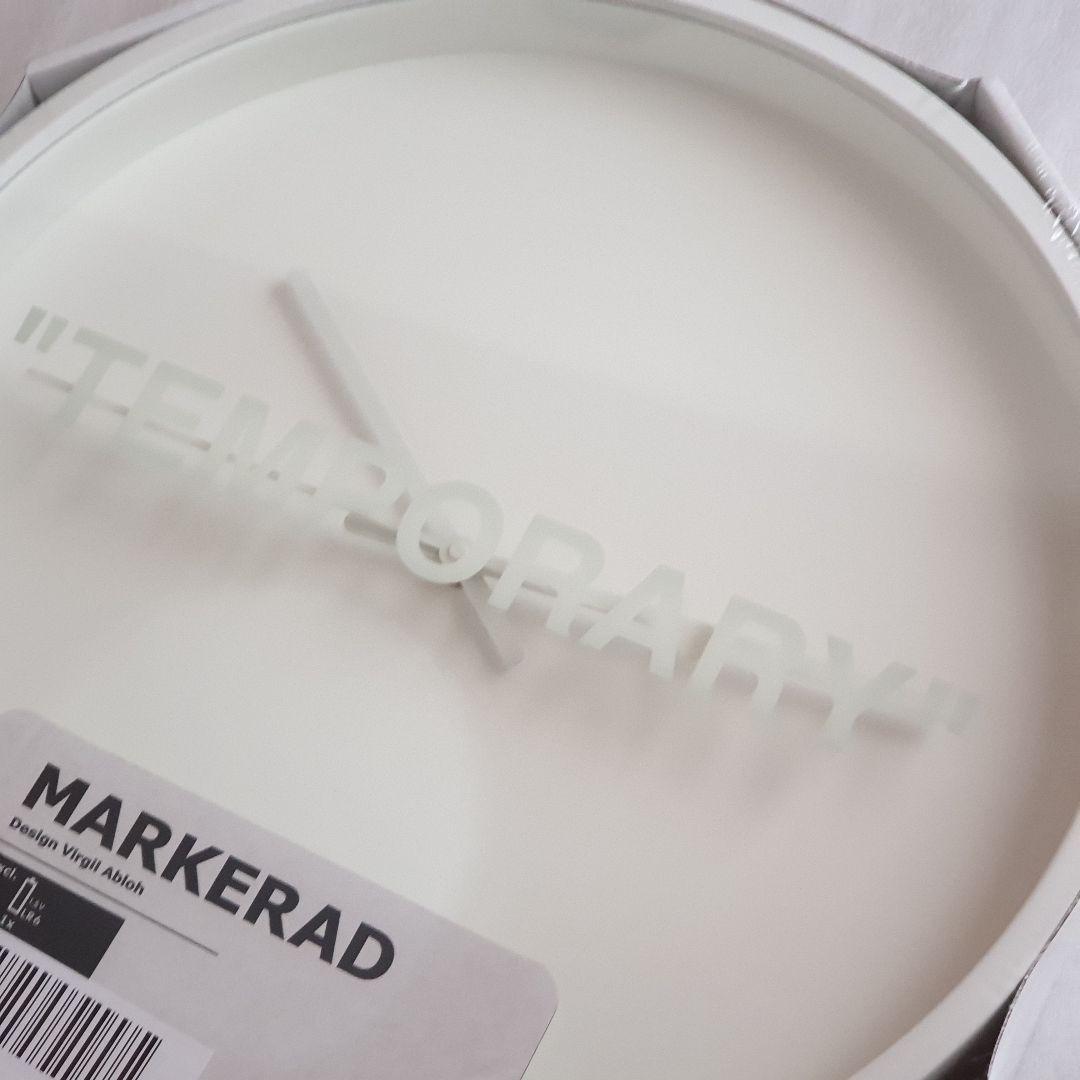 IKEA Virgil Abloh MARKERAD 壁掛時計 ウォールクロック