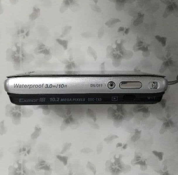 【RN19】sony cybershot DSC-TX5 デジカメ 本体