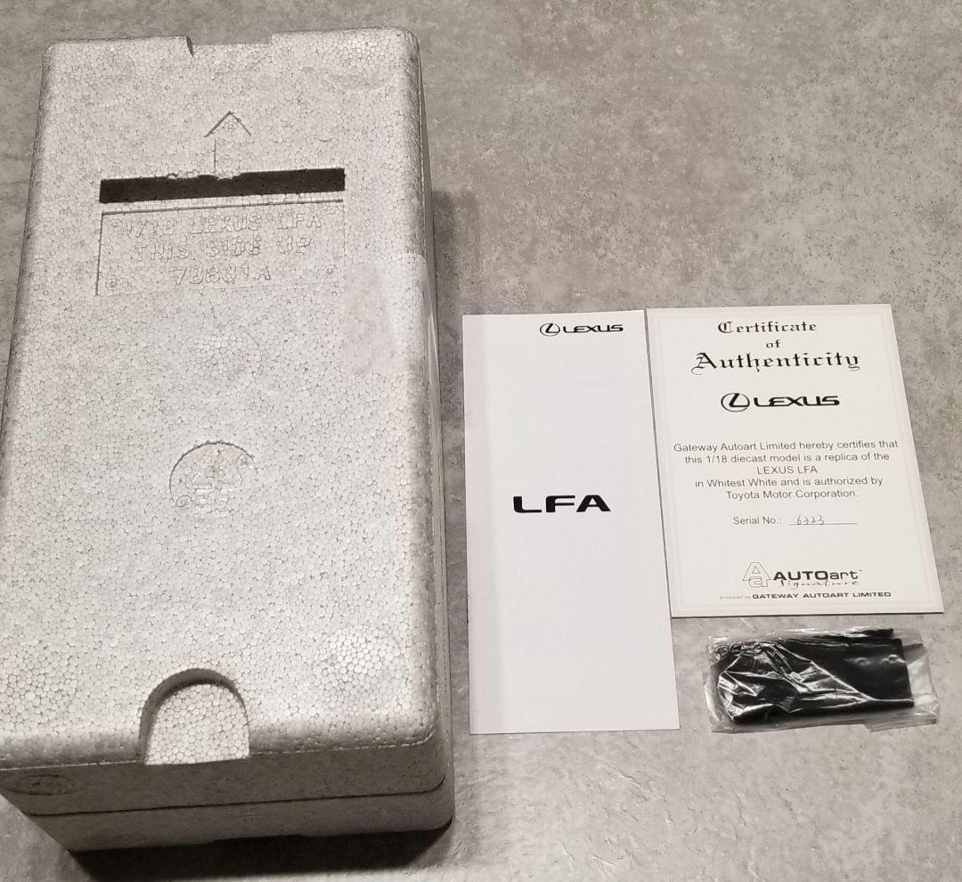 【美品⠀】オートアート 1/18 レクサス LFA