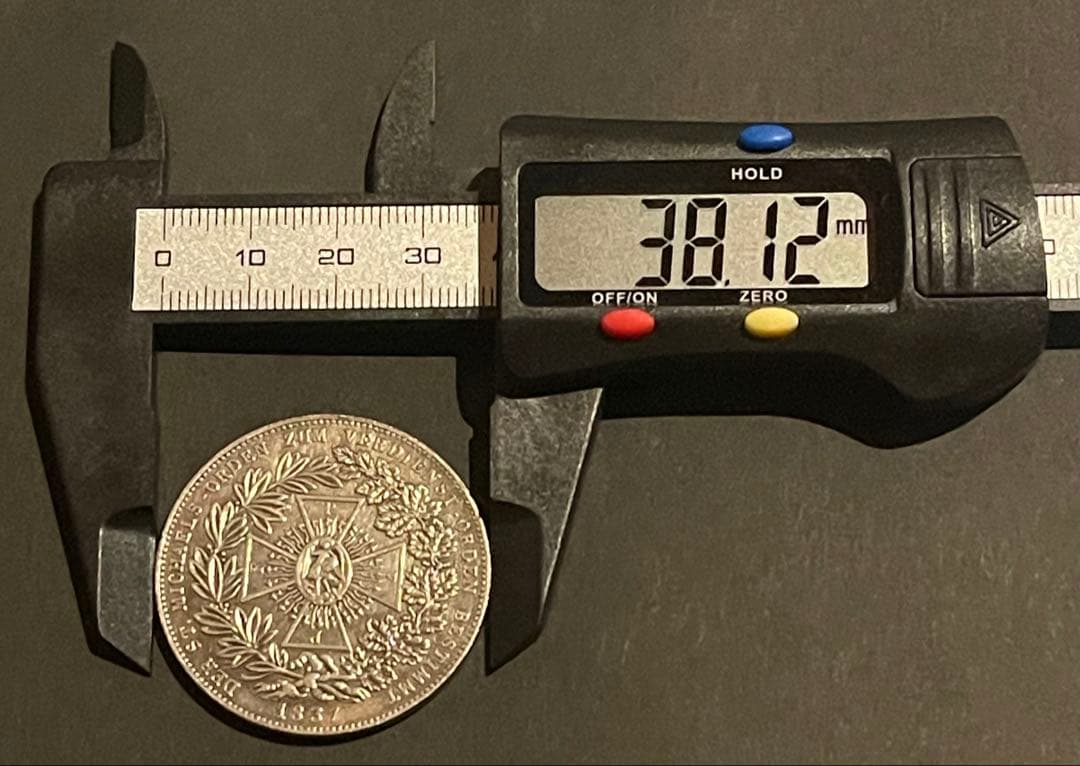 1831年 バイエルン王国 1ターラー銀貨 ルートヴィヒ1世