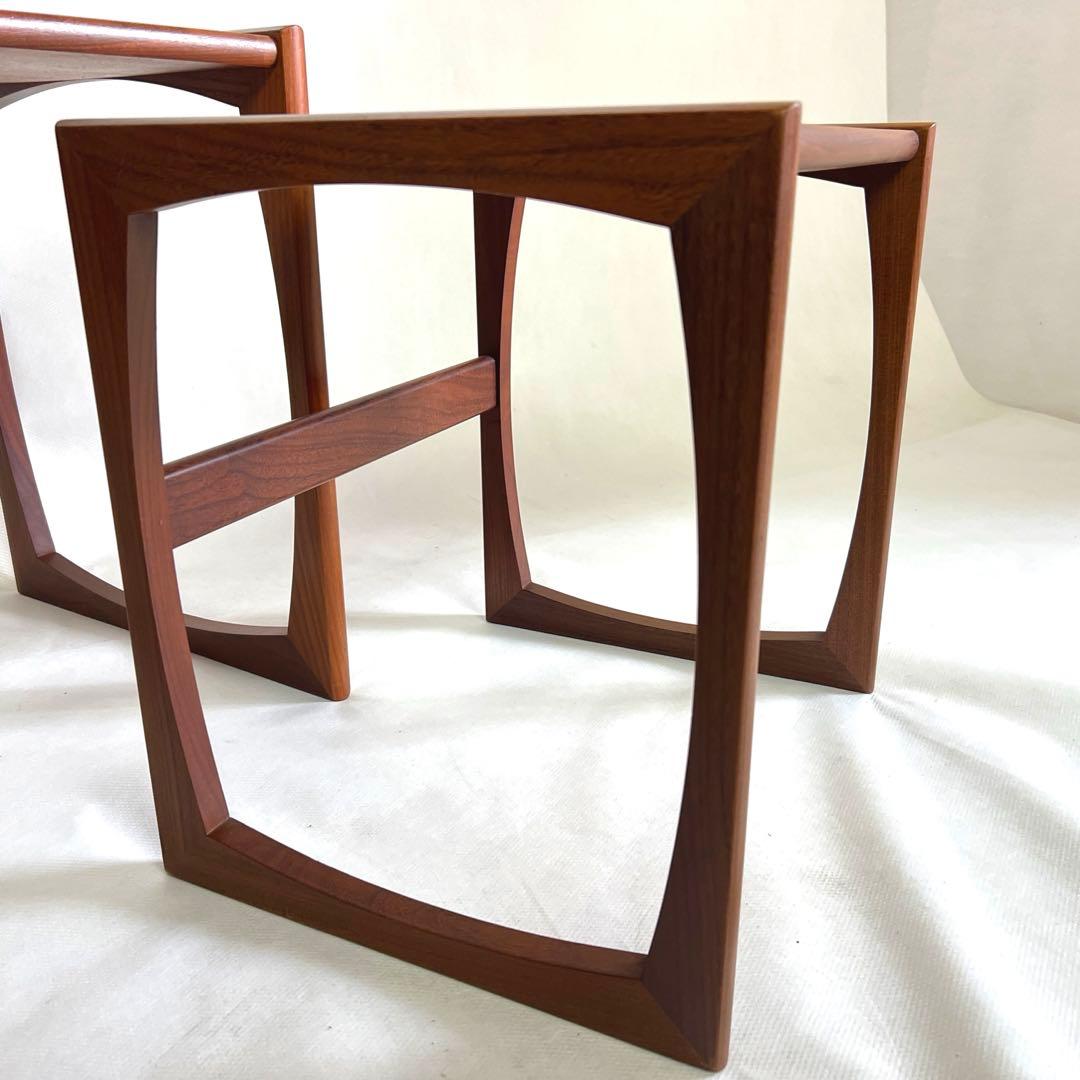 チーク材・ネストテーブル・G-PLAN・イギリスアンティーク・送料込み