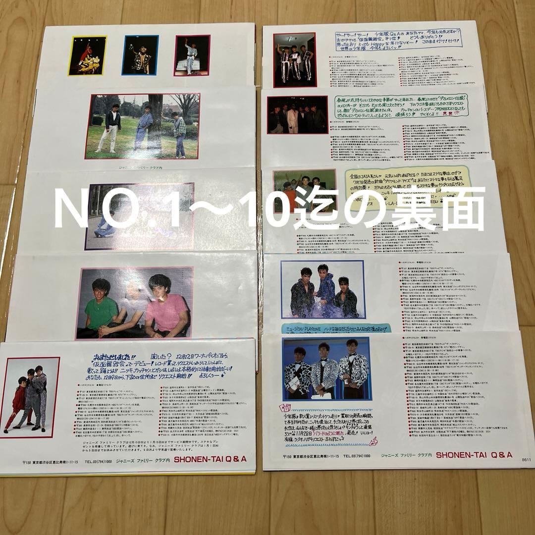 少年隊会報　ＮＯ.1〜ＮＯ.88