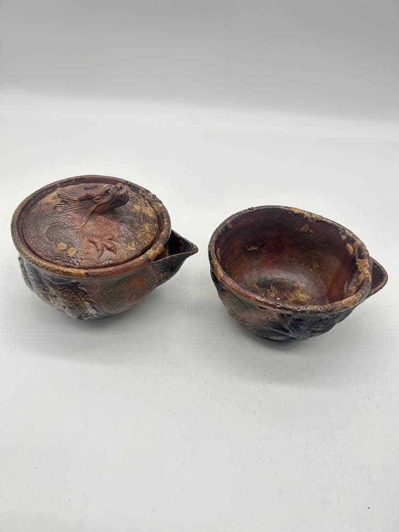 茶道具セット 宝瓶 茶碗7個と急須 身在名