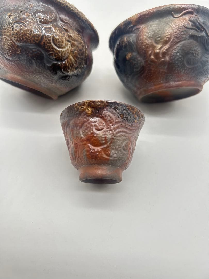 茶道具セット 宝瓶 茶碗7個と急須 身在名