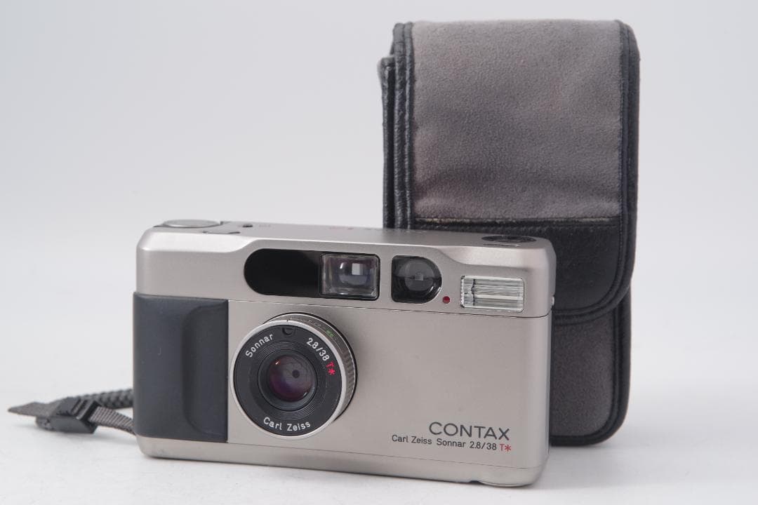 美品 CONTAX T2 チタンシルバー