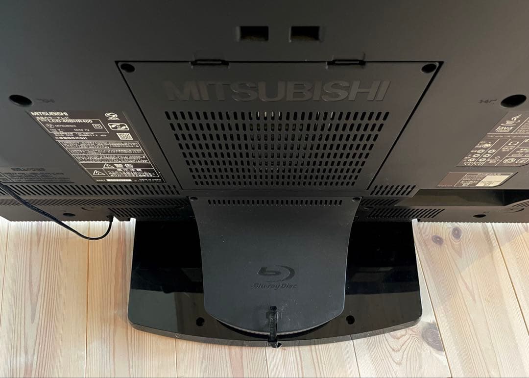 ほぼ未使用　画面回転、HDD•DVD•BR録画再生三菱ダイヤトーン液晶テレビ40