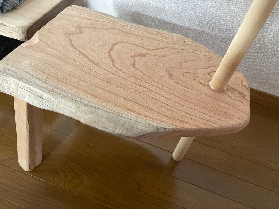 み*ん様 SENDAN 一枚板使用ハンドメイドハンガーラック