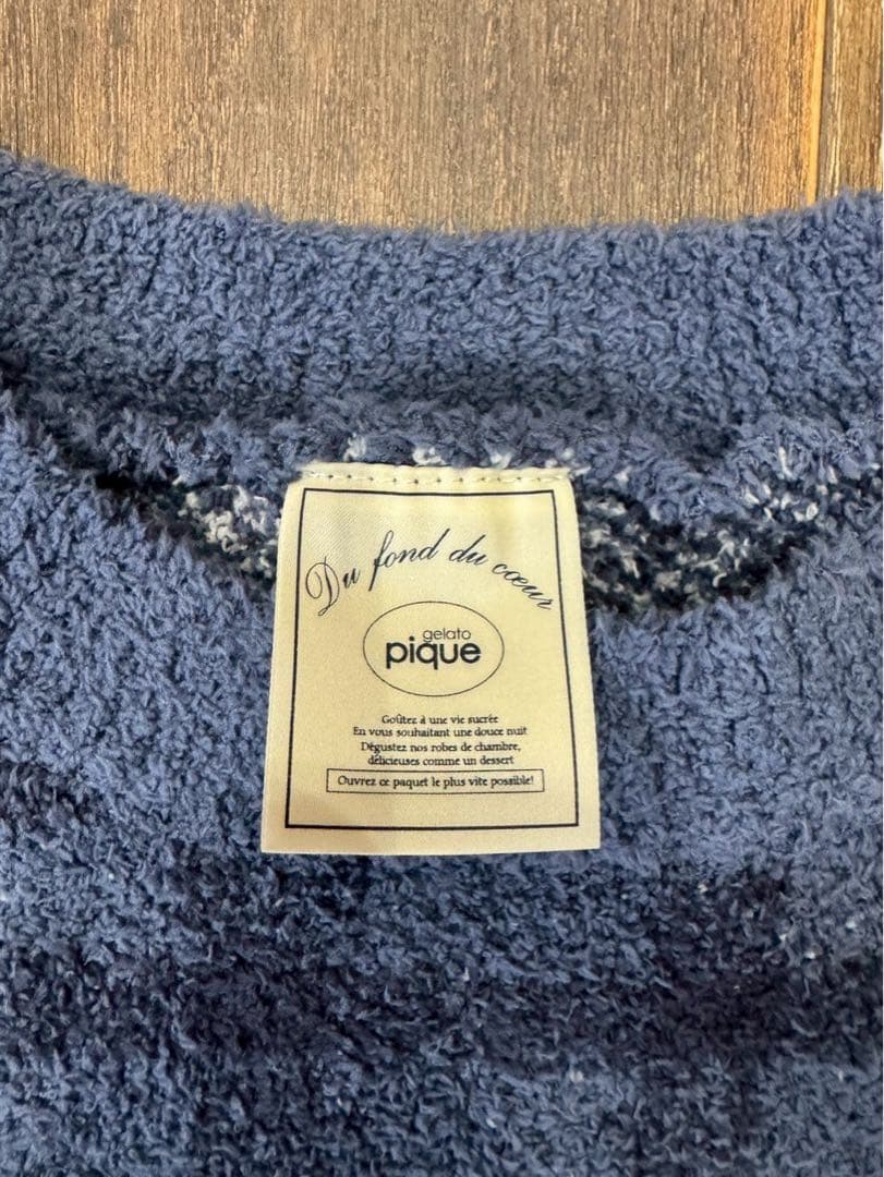 b*♡様 【新品完売商品】 ジェラピケ チェック柄 プルオーバー＆ロングパンツセ