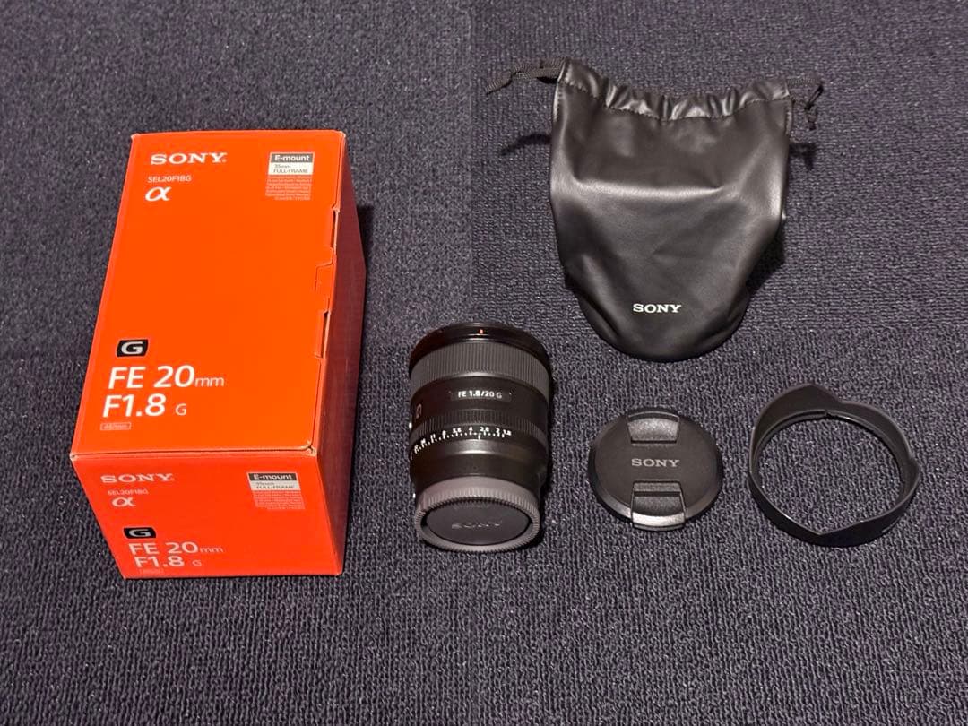 レンズ(単焦点) SONY FE 20mm f1.8 G SEL20F18G