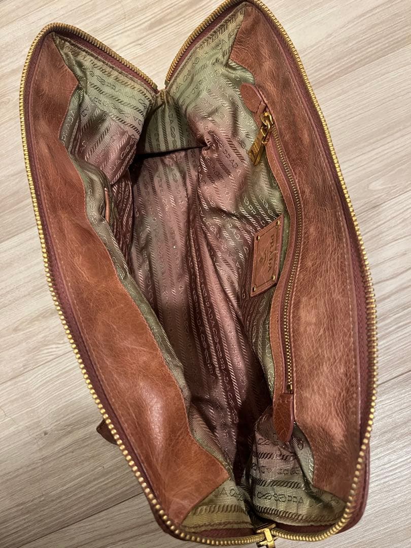 レア　PRADA hand bag ボストンバッグ　vintage プラダ