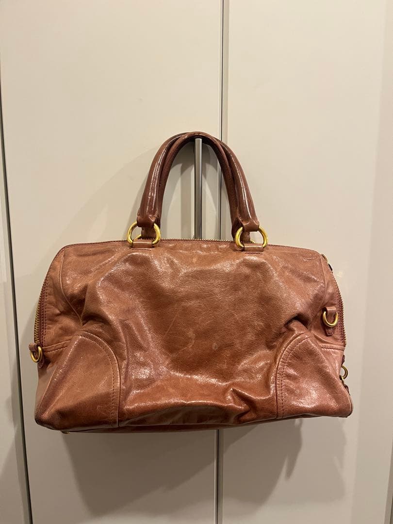 レア　PRADA hand bag ボストンバッグ　vintage プラダ