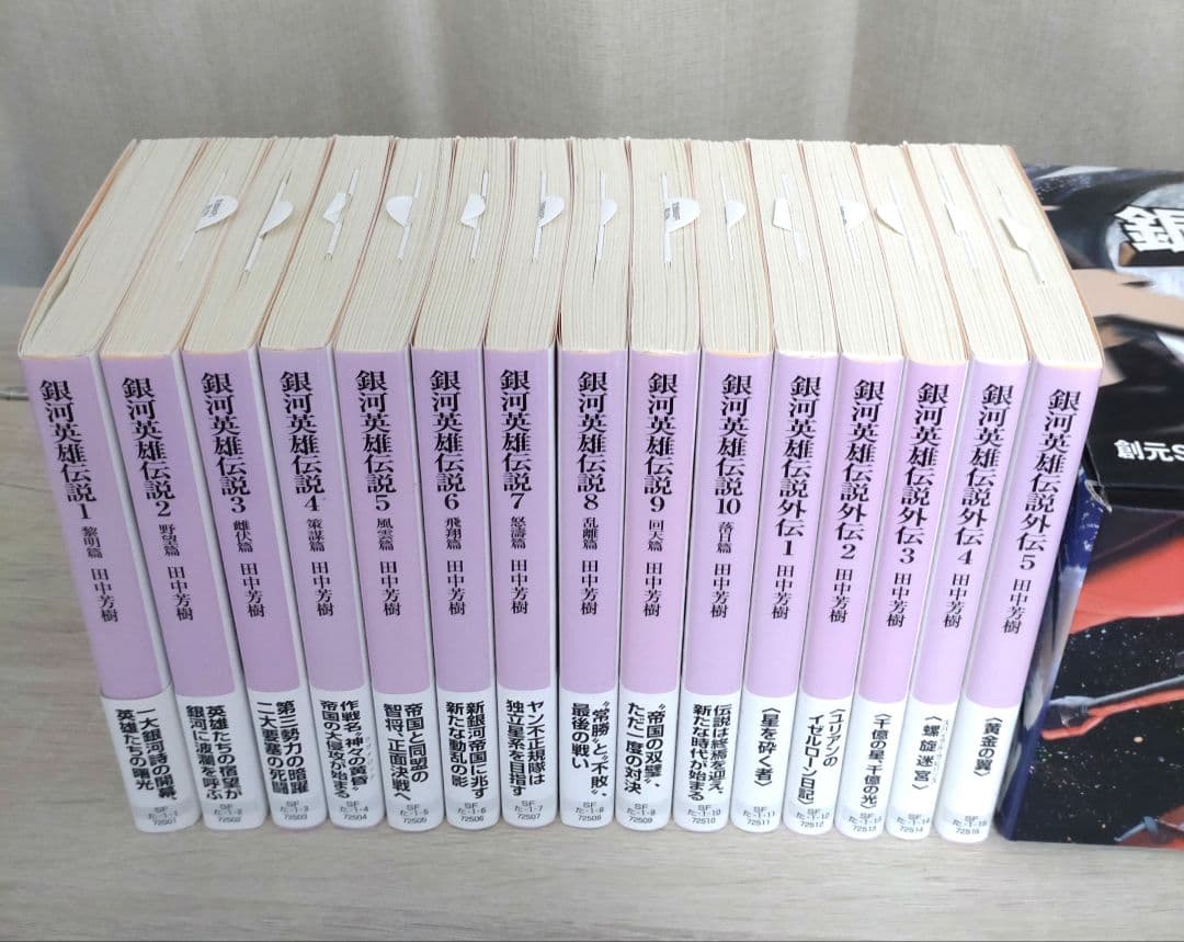 ※※【NANAMI】銀河英雄伝説　小説　全巻セット　15巻　創元SF文庫